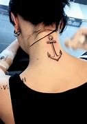 Image result for Small Anchor Tattoos Women
