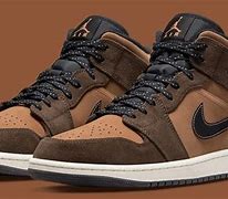 Image result for Air Jordan Brown and White