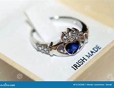 Image result for Sapphire Claddagh Ring