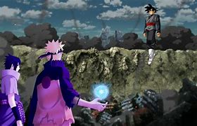 Image result for Goku Black vs Naruto