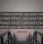 Image result for Lead with Your Heart Quotes