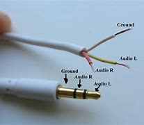 Image result for Headphone Jack Plug Wiring