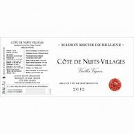 Image result for Roche Bellene Cote Nuits Villages Vieilles Vignes