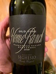 Image result for Seghesio Family Old Vine Zinfandel Home Ranch