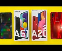 Image result for Samsung A20 vs A51
