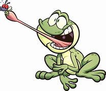 Image result for Frog Tongue Cartoon