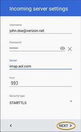 Image result for AOL Mail for Verizon Customers