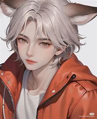Image result for Anime Boy Galaxy Jacket Red