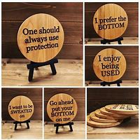 Image result for Funny Sayings Coasters
