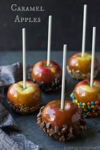 Image result for Caramel Apples with Sprinkles