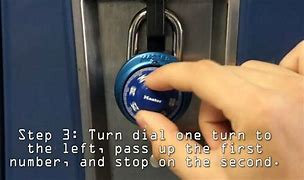 Image result for How to Open a Combination Lock Safe