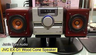 Image result for JVC Wood Cone Raw Speaker