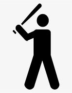 Image result for Baseball Stick Figure