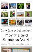 Image result for Montessori Calendar Work