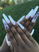 Image result for Extra Long Nail Designs