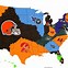 Image result for State by State NFL Imperialism Map