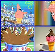 Image result for Patrick Ice Cream Meme