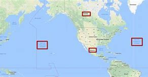 Image result for Us Map with Bordering Countries