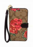 Image result for Coach Hang Tag Phone Wallet