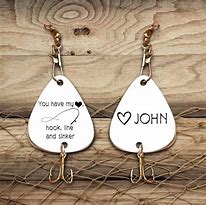 Image result for Fish Hook Heart Engraving On Cup