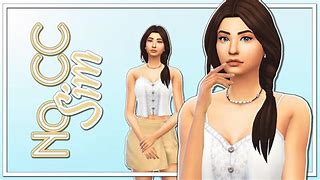Image result for Sims 4 No CC