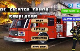 Image result for Fire Truck Simulator Games