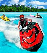 Image result for Family Camping Jet Skis