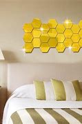 Image result for Hexagon Mirror Wall Stickers
