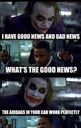 Image result for Good and Bad News Meme