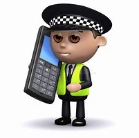Image result for Phone of Police Clip Art