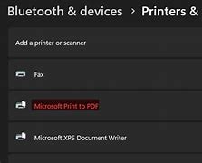 Image result for Install Microsoft Print to PDF