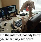 Image result for On the Internet Nobody Knows Meme