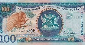 Image result for Pics of Trinidad 100 Dollar