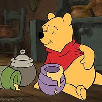 Image result for Winnie the Pooh and Honey Pot Jpg