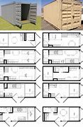 Image result for 20 Foot Container Home Plans