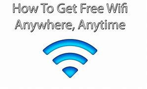 Image result for How to Get Free WiFi