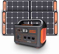 Image result for Solar Battery Generator System Kit