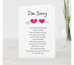 Image result for I'm Sorry Please Forgive Me Poems