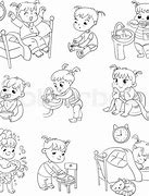 Image result for Daily Routine Kids Clip Art