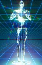 Image result for Robot Laser Eyes GIF