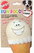 Image result for Ice Cream Cone Dog Toy