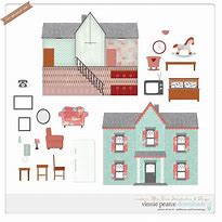 Image result for Free Printable Paper Dollhouse Furniture