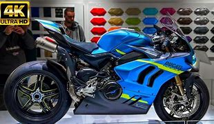 Image result for Ducati Panigale V4 Blue