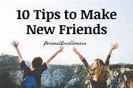 Image result for How to Make New Friends