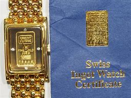 Image result for Gold Ingot Watch