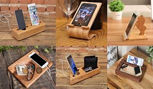 Image result for Wood Phone Stand Plans