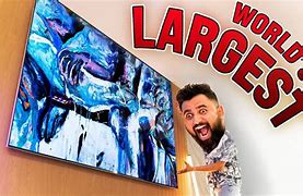 Image result for What Is the World Beggest TV