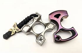 Image result for Knuckle Duster with Blades