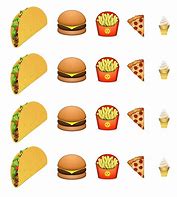 Image result for Junk-Food Emoji