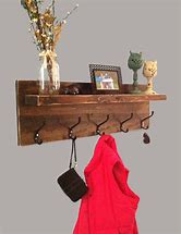 Image result for Entryway Shelf with Hooks